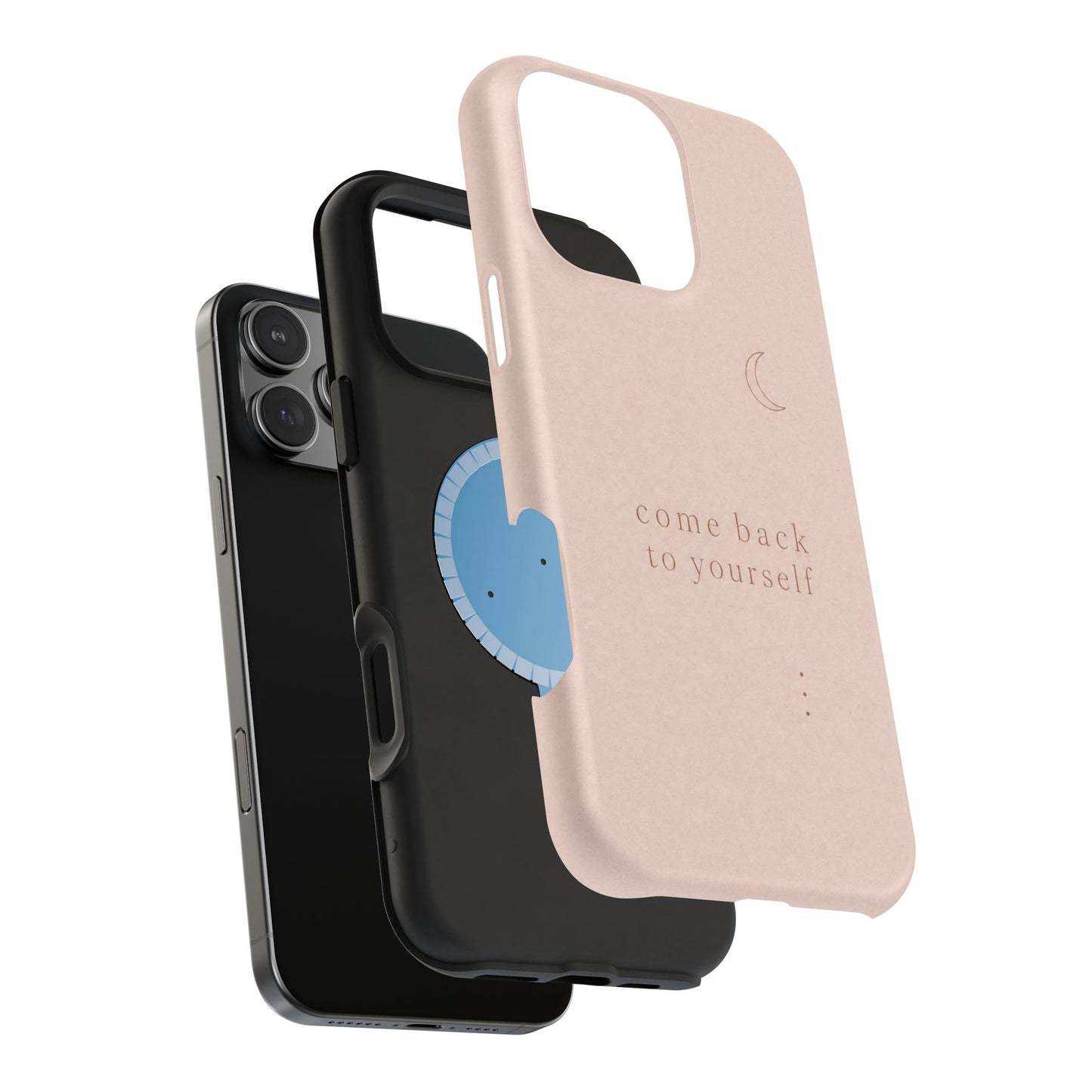 Come Back to Yourself Magnetic Impact-Resistant Phone Case — Protective Minimalist Moon Design