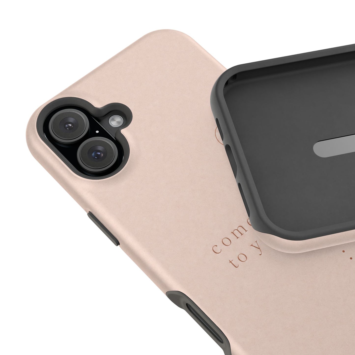 Come Back to Yourself Magnetic Impact-Resistant Phone Case — Protective Minimalist Moon Design