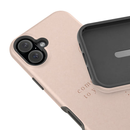 Come Back to Yourself Magnetic Impact-Resistant Phone Case — Protective Minimalist Moon Design