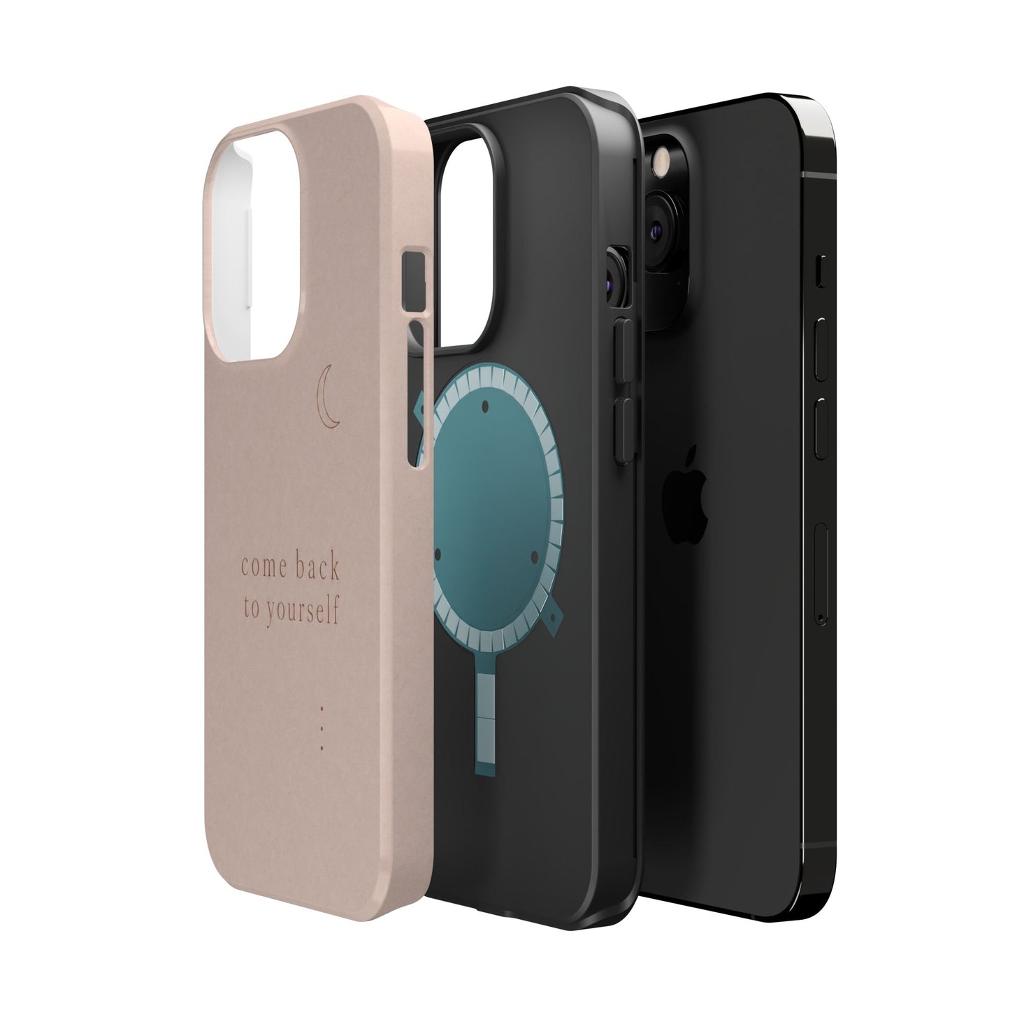 Come Back to Yourself Magnetic Impact-Resistant Phone Case — Protective Minimalist Moon Design