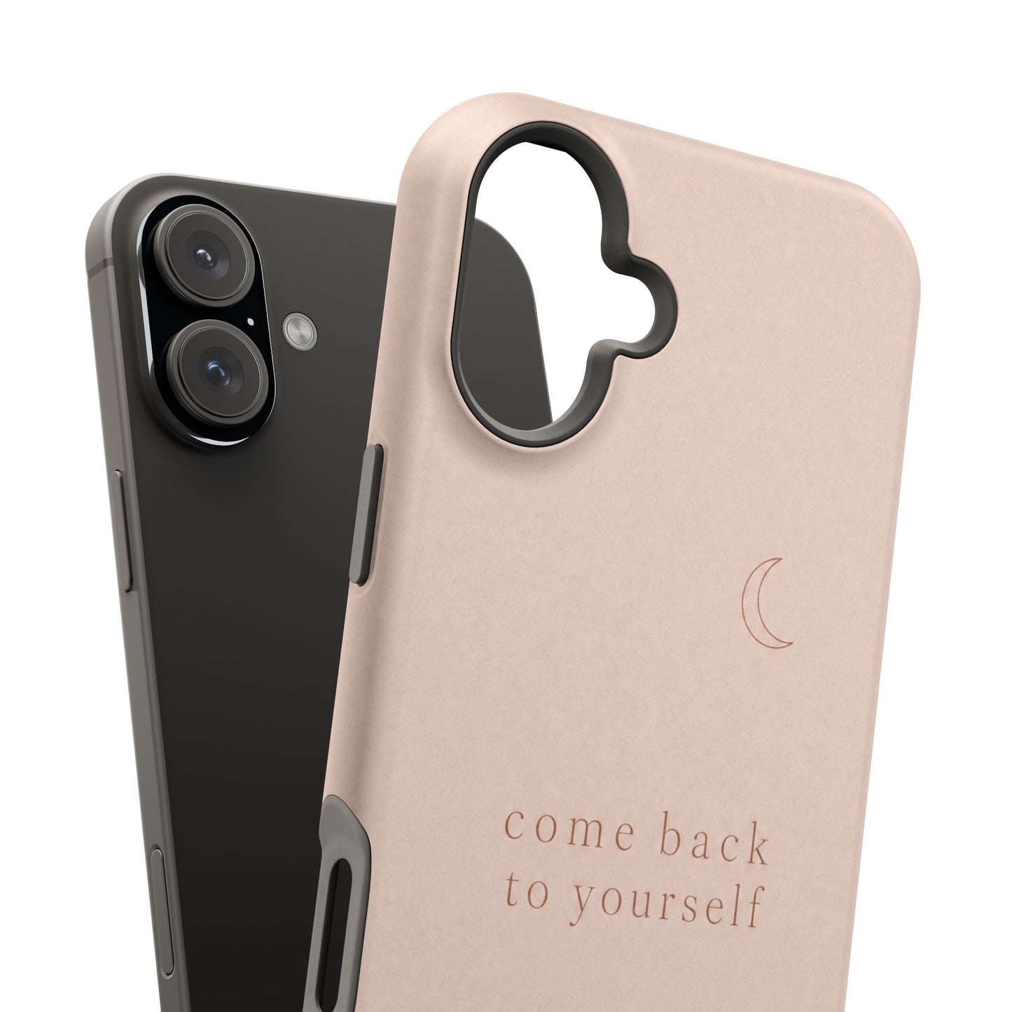 Come Back to Yourself Magnetic Impact-Resistant Phone Case — Protective Minimalist Moon Design
