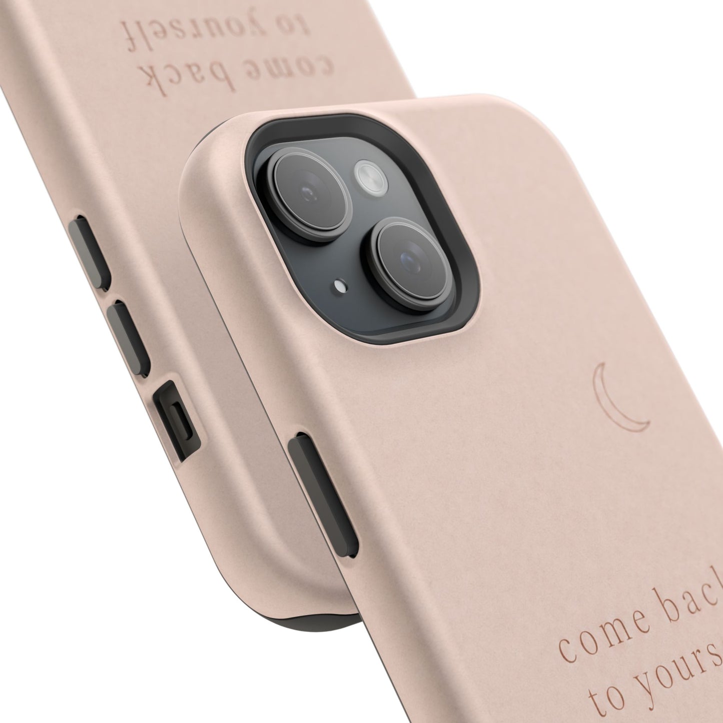 Come Back to Yourself Magnetic Impact-Resistant Phone Case — Protective Minimalist Moon Design