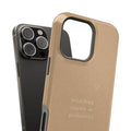 Breathing Counts as Productivity — Affirmation Phone Case