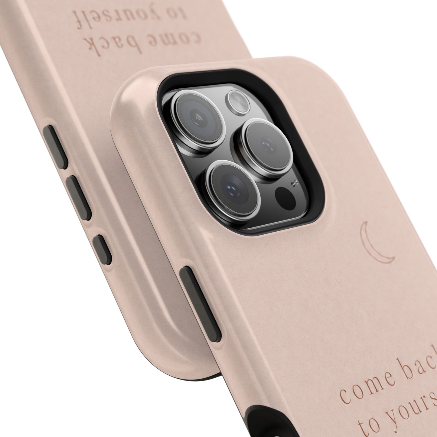 Come Back to Yourself Magnetic Impact-Resistant Phone Case — Protective Minimalist Moon Design