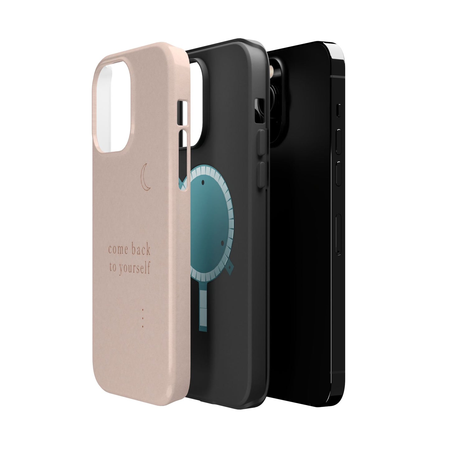 Come Back to Yourself Magnetic Impact-Resistant Phone Case — Protective Minimalist Moon Design