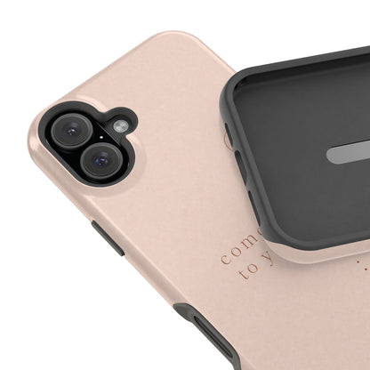 Come Back to Yourself Magnetic Impact-Resistant Phone Case — Protective Minimalist Moon Design