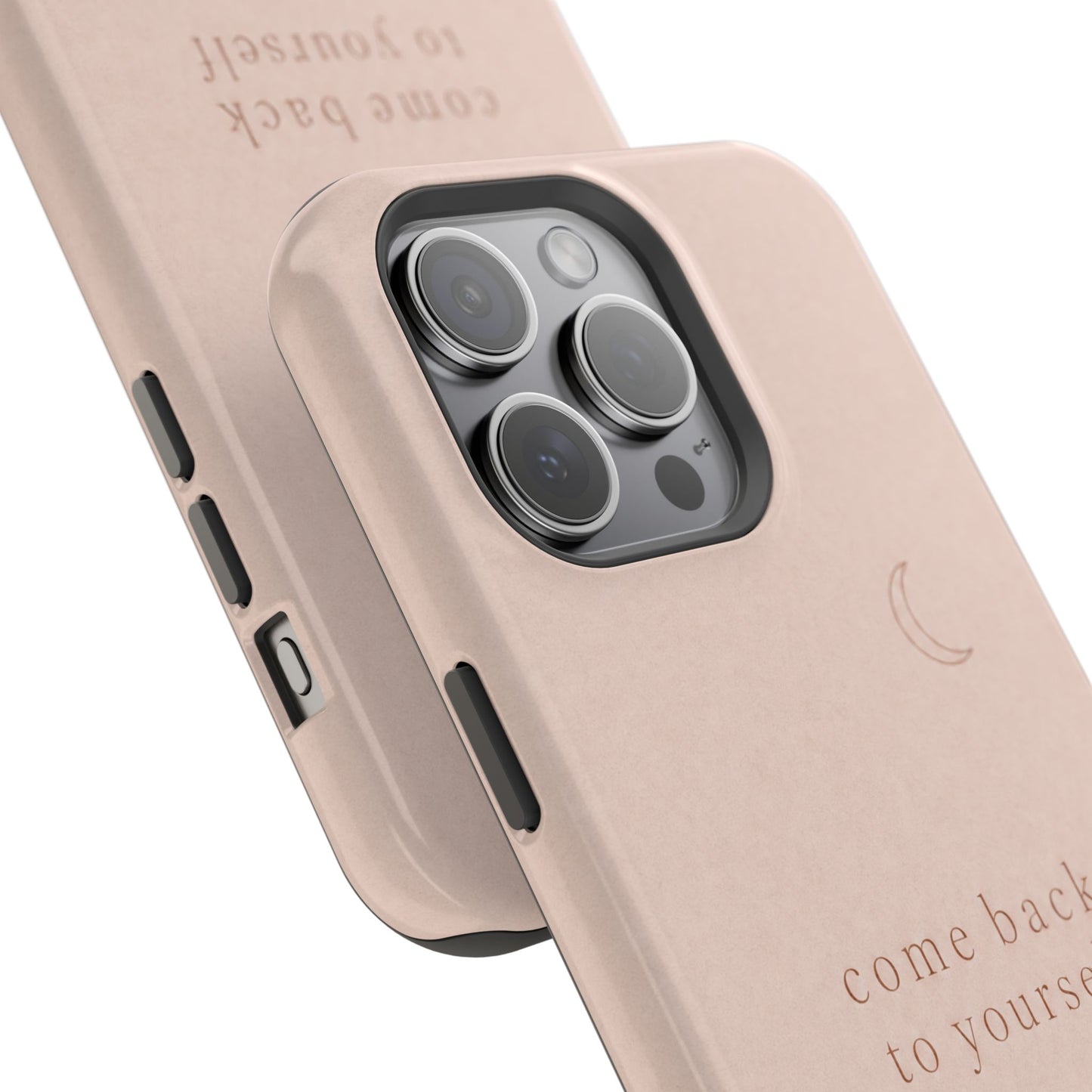 Come Back to Yourself Magnetic Impact-Resistant Phone Case — Protective Minimalist Moon Design