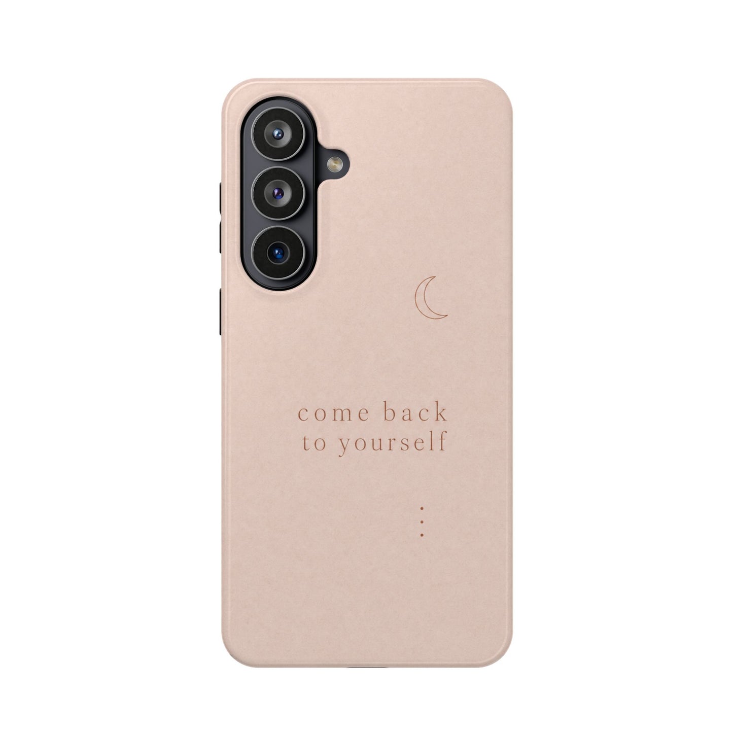 Come Back to Yourself Magnetic Impact-Resistant Phone Case — Protective Minimalist Moon Design